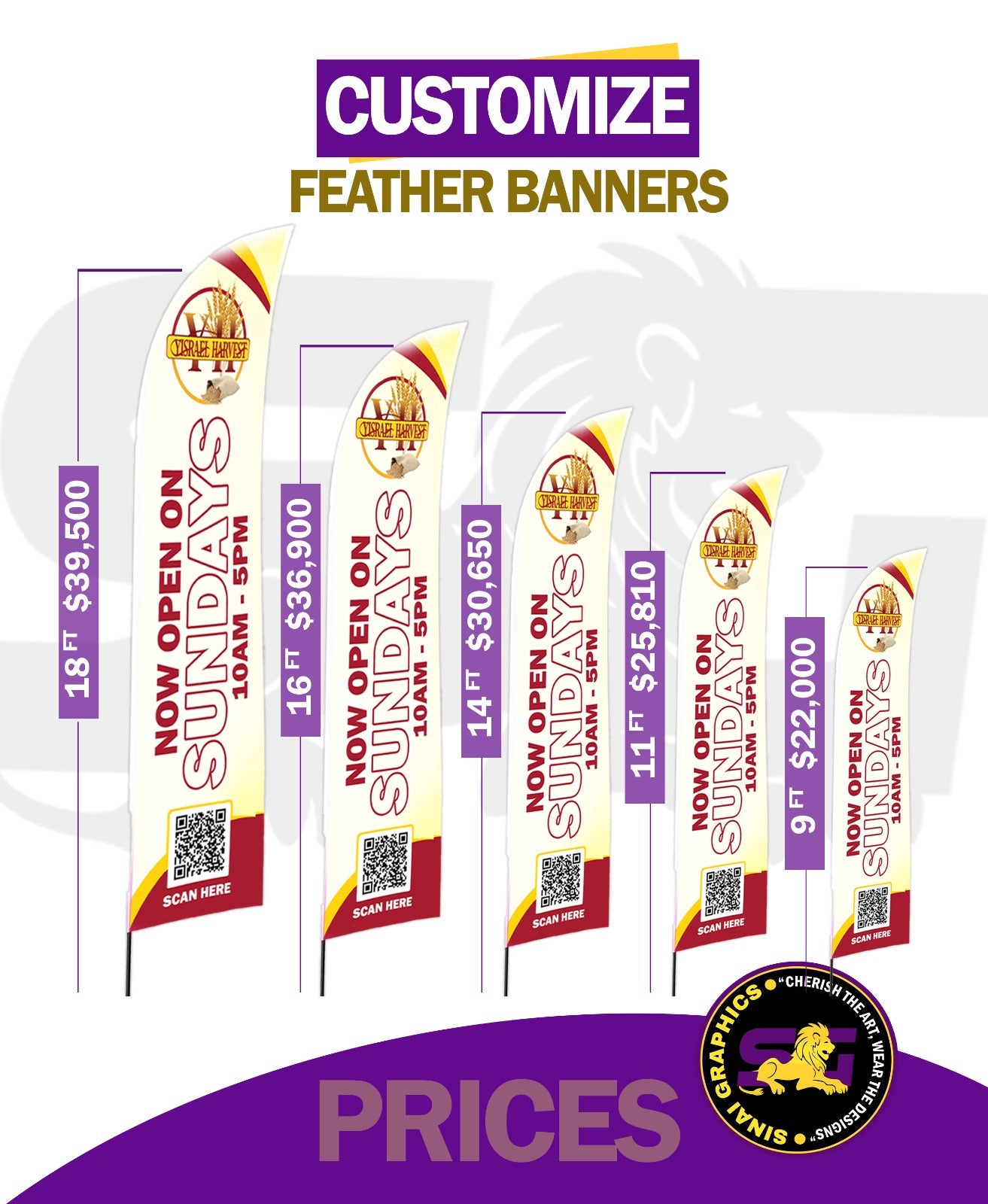 Alasma/Sinai Modern Contemporary Graphic Designs