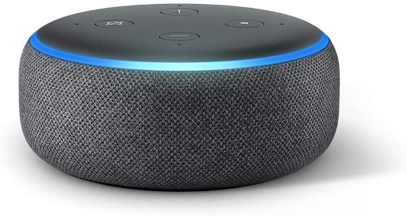 Echo Dot (3rd Gen, 2018 release) - Smart speaker with Alexa - Charcoal