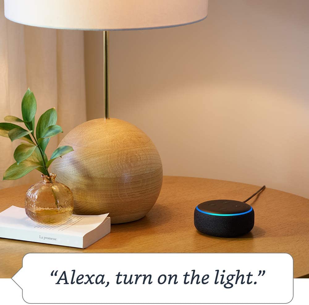 Echo Dot (3rd Gen, 2018 release) - Smart speaker with Alexa - Charcoal